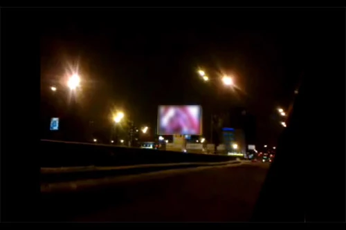 Na ekranach reklamowych w Moskwie hakerzy wyświetlili porno.
