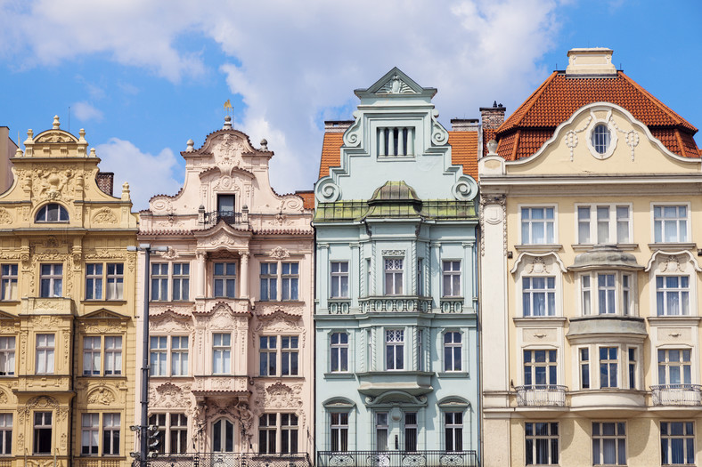 Kamieniczki w Pilznie, Czechy