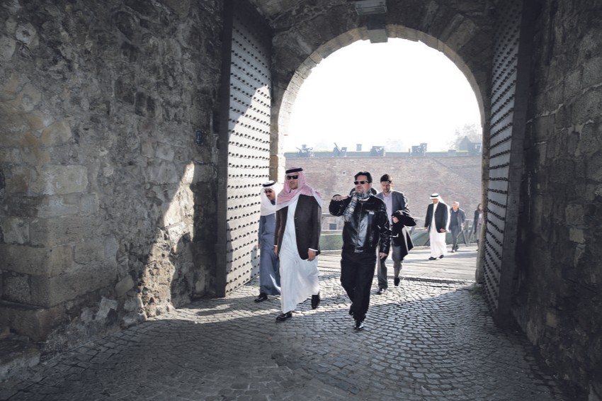 Gost iz Rijada prošetao se Kalemegdanom