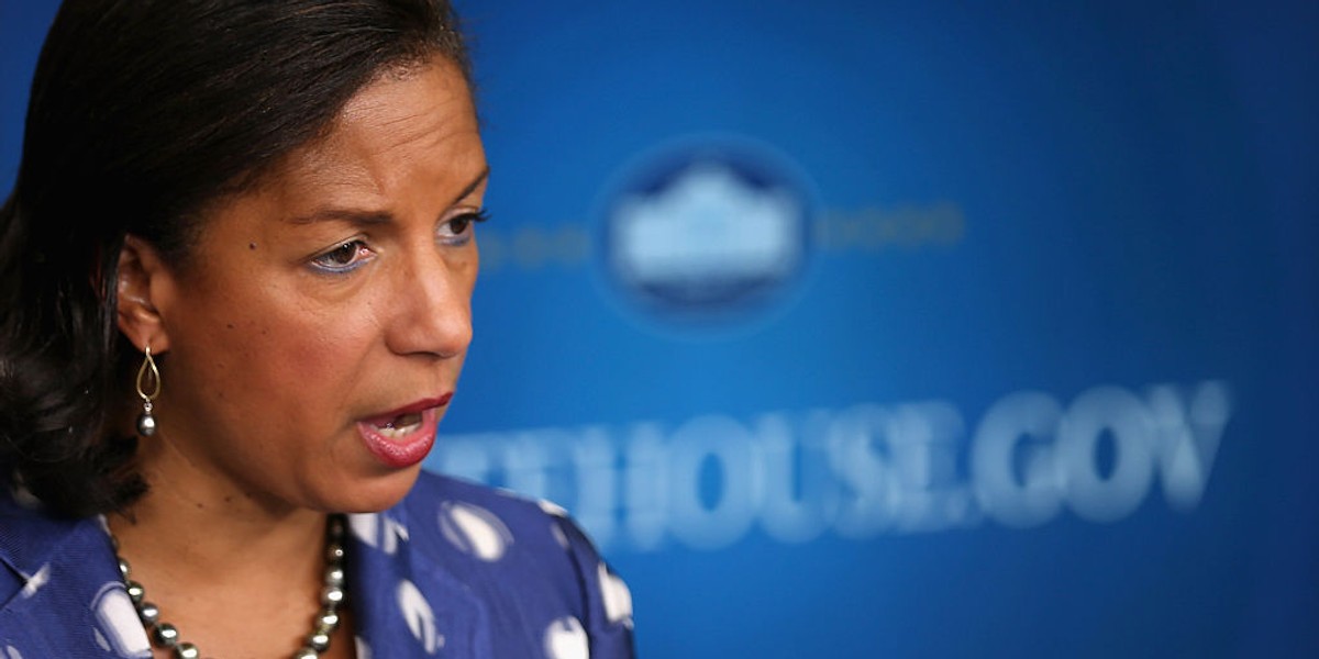 Former National Security Adviser Susan Rice.