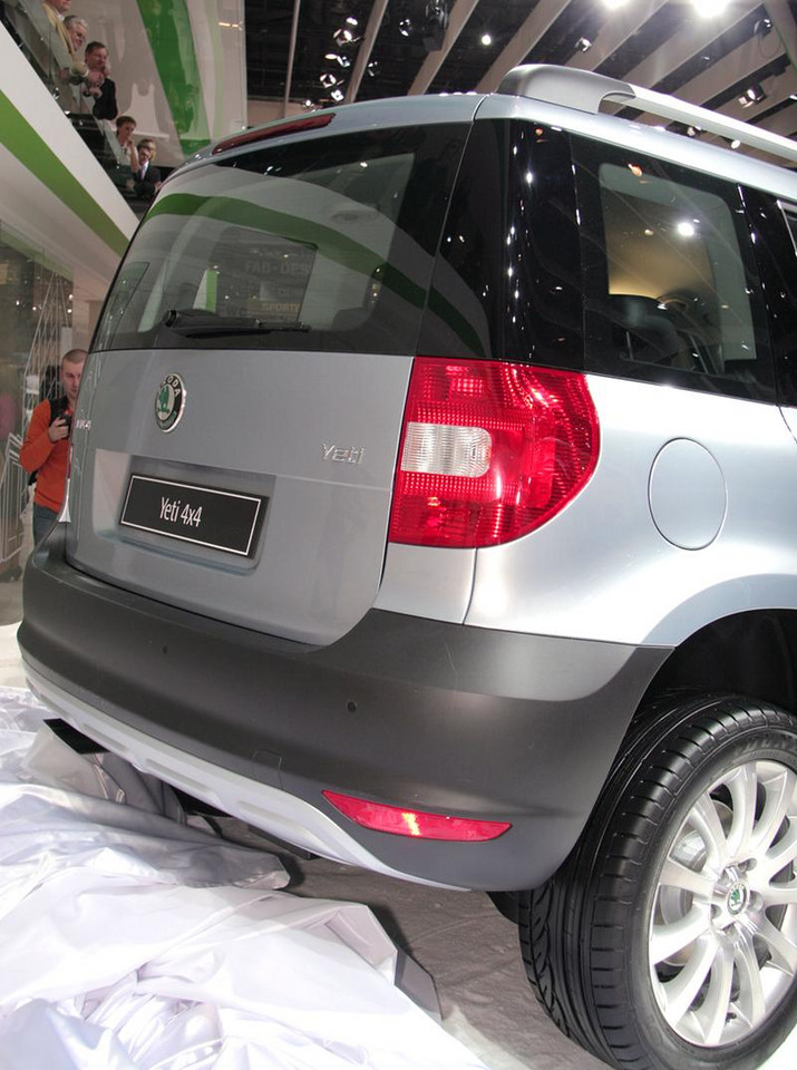 Genewa 2009: Škoda Yeti – nowy SUV z nowym silnikiem 1,2 TSI (77 kW/105 KM)