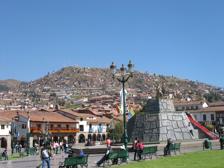 Plaza de Armas w Cuzco