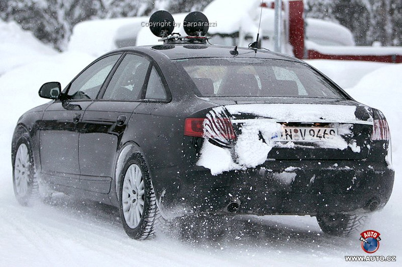 Zdjęcia szpiegowskie: Audi A6 wkrótce także z diodami (kolejne fotografie)