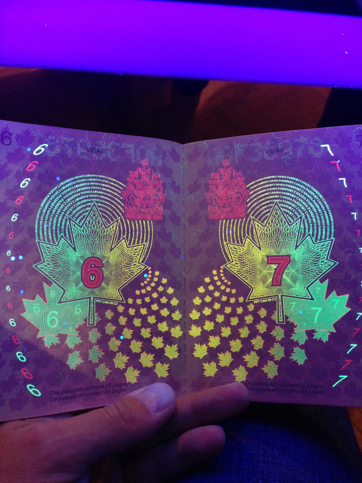 Zaskakująco piękne, ukryte obrazki w kanadyjskim paszporcie