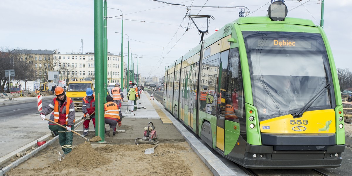 Robia najdłuższy przystanek w Poznaniu 