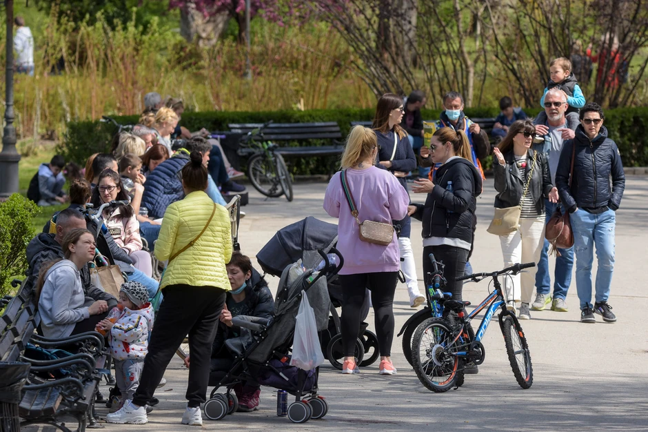 Novi Sad222 Dunavski park lepo vreme u gradu foto Nenad Mihajlovic