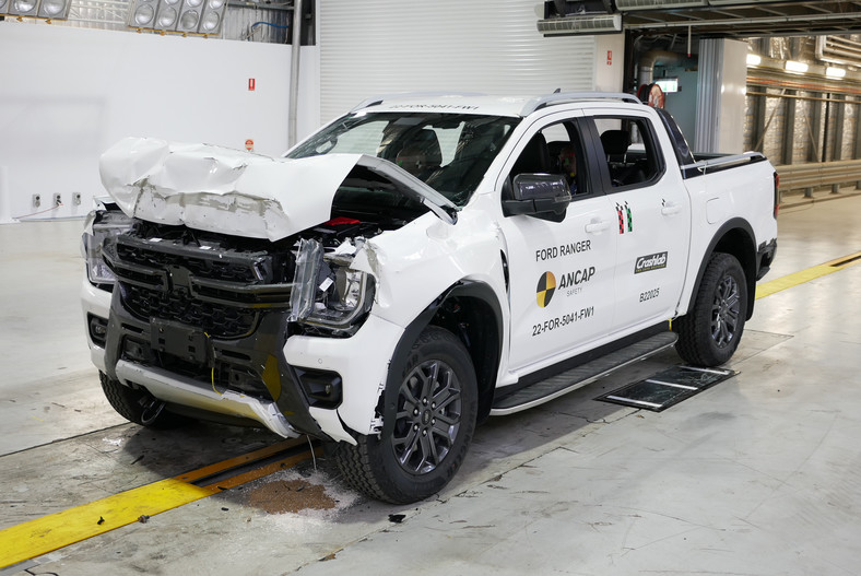 Crash-test: Ford Ranger