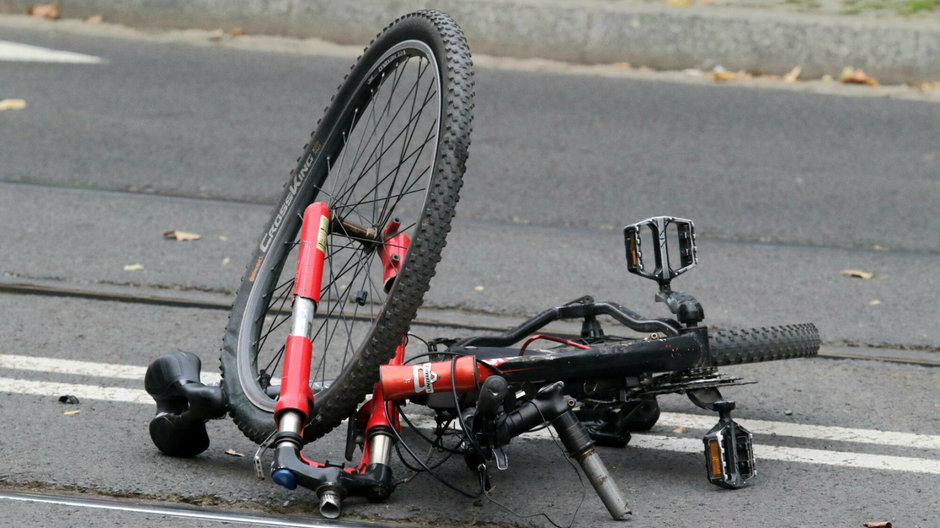 Wypadek rowerowy