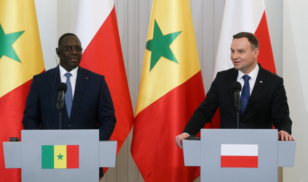 Wizyta prezydenta Republiki Senegalu Macky'ego Salla