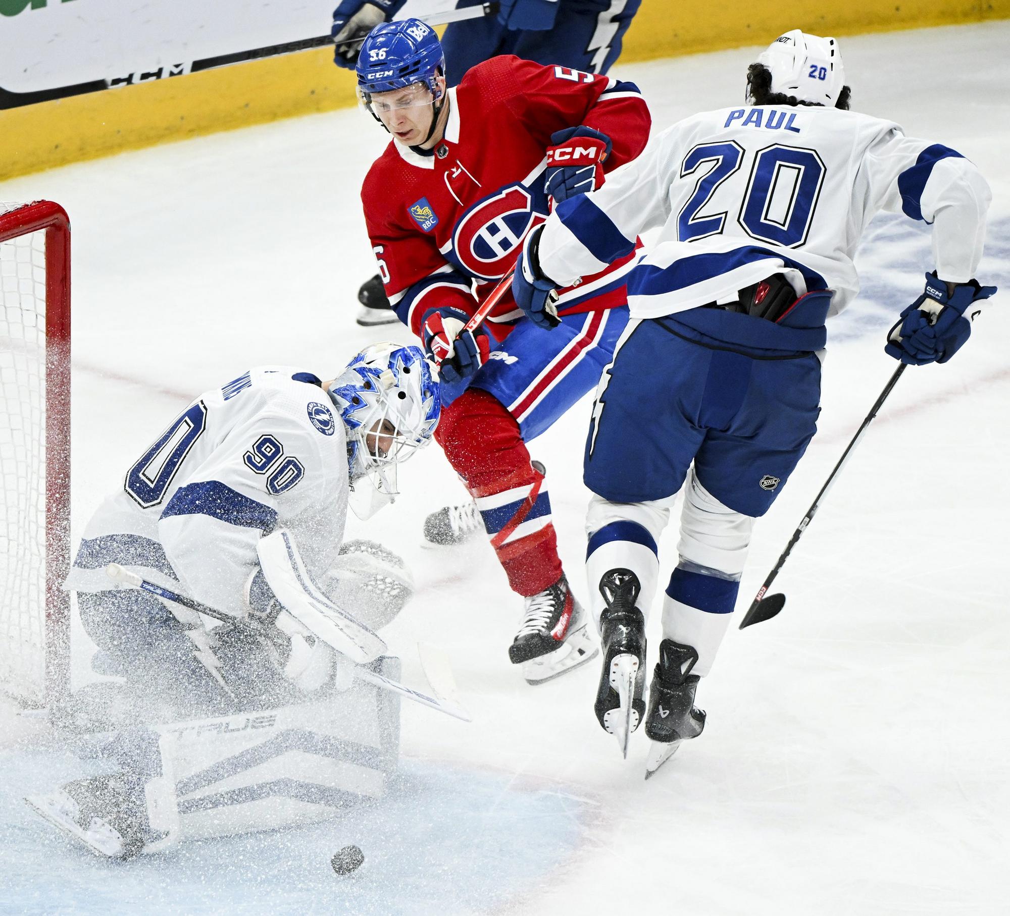 Zápas NHL: Montreal Canadiens - Tampa Bay Lightning.
