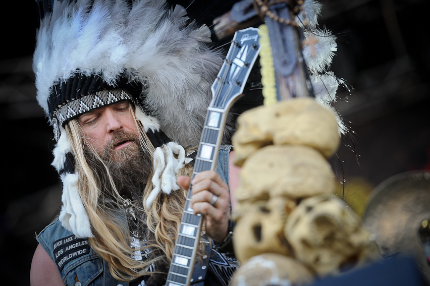 Black Label Society na festiwalu Sonisphere 2012 w Warszawie (fot. Artur Rawicz/Onet)