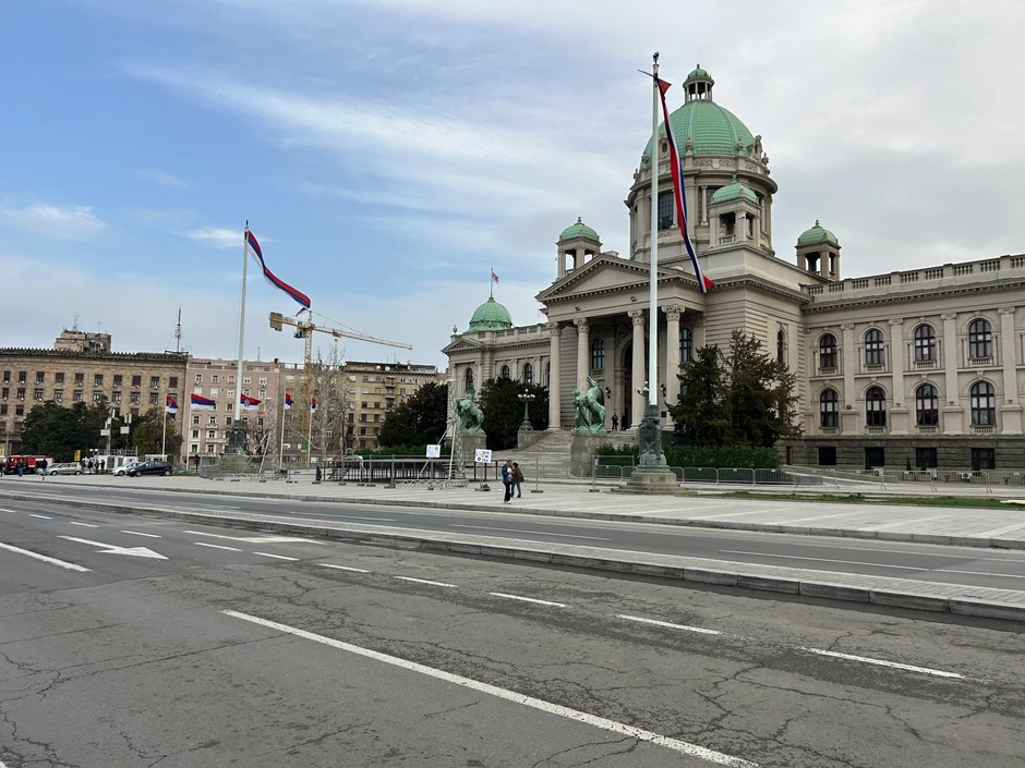 Ograđena Narodna skupština