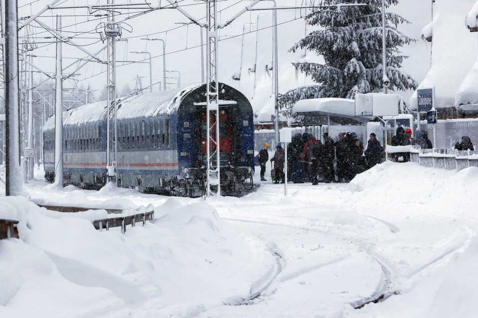 Zakopane pokryte śniegiem