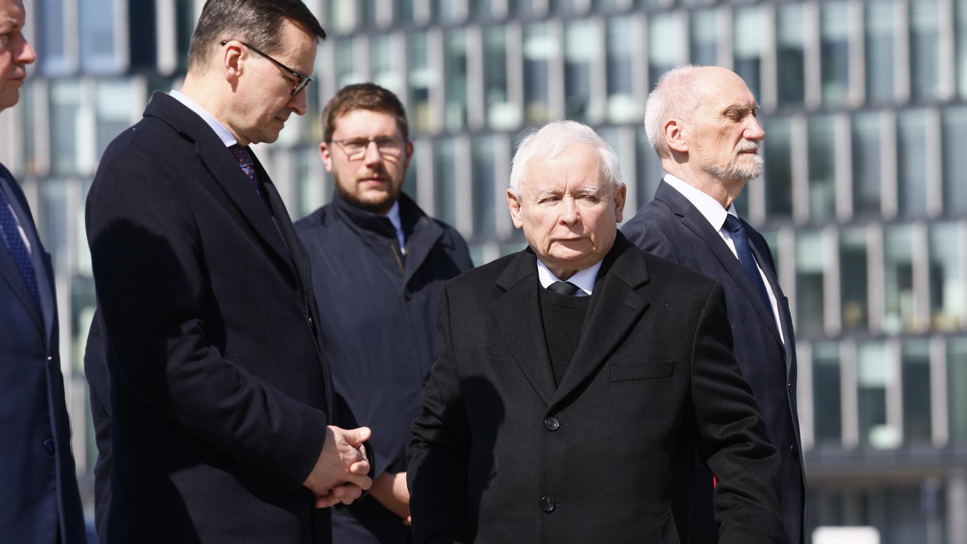Mateusz Morawiecki, Jarosław Kaczyński i Jarosław Kaczyńki