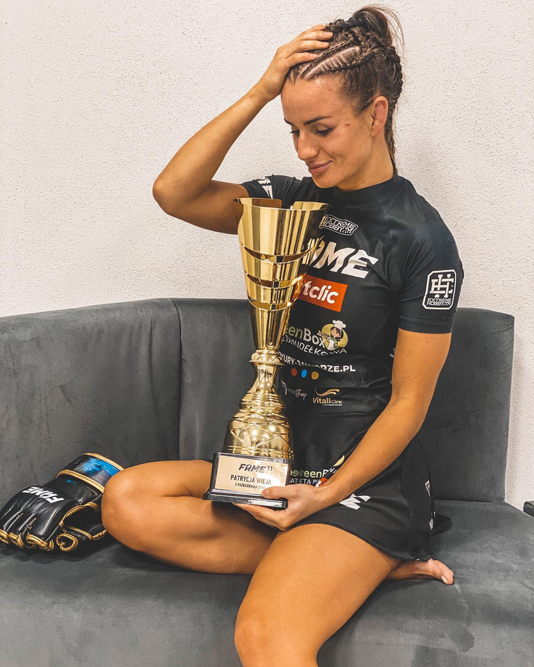 Patrycja Wieja walczy w MMA