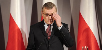 Kaczyński wyszedł, gdy przemawiał kandydat PiS na premiera