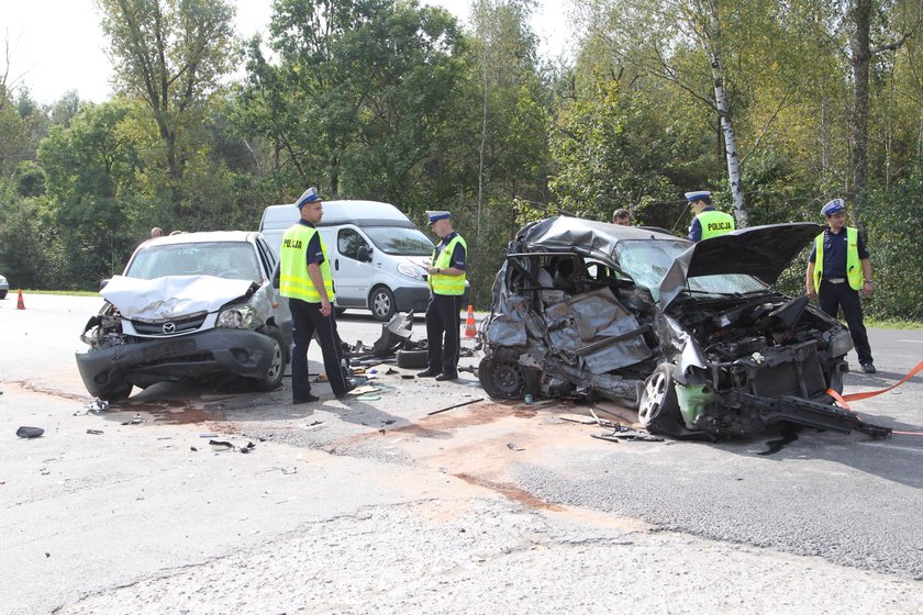 Wypadek na trasie lubelskiej