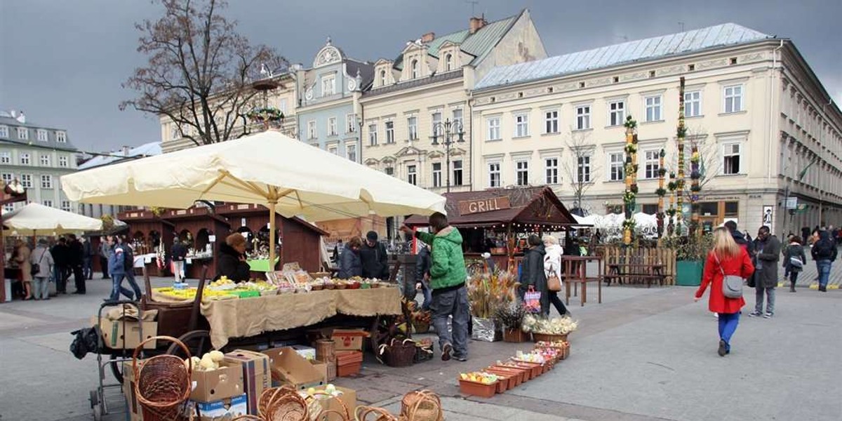 Ruszyły wielkanocne targi na Rynku