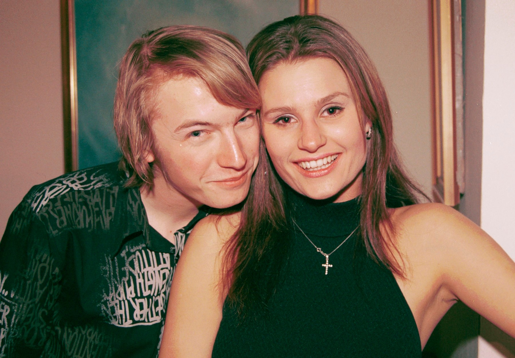 Český spevák a muzikálový herec Patrik Stoklasa a Jolana Smyčková. 