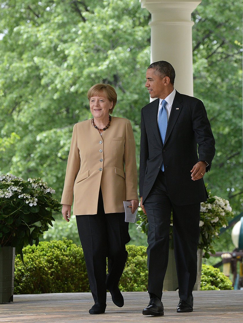 Angela Merkel i Barack Obama