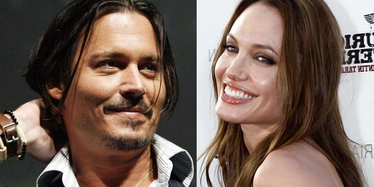 Depp kochankiem Jolie