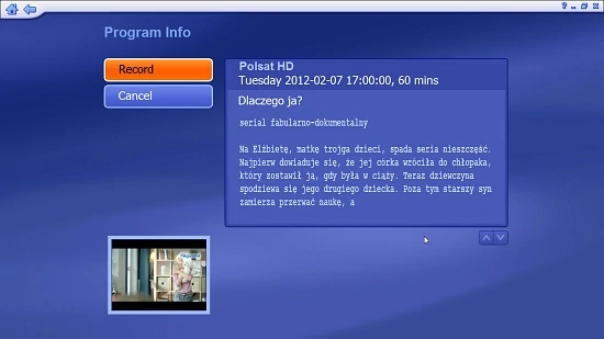 Rozszerzony opis EPG