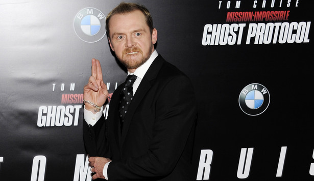 Kontrowersyjny Simon Pegg w nowych "Gwiezdnych wojnach"