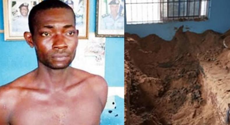 Man beats girlfriend to death, buries her in their apartment