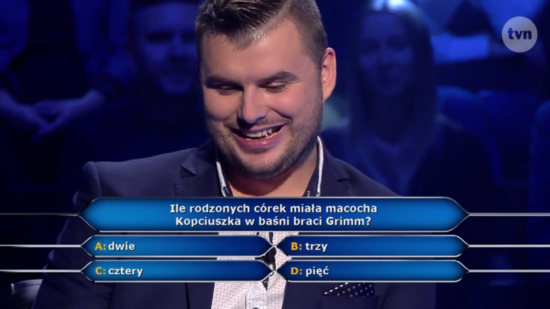 "Milionerzy": kadr z programu