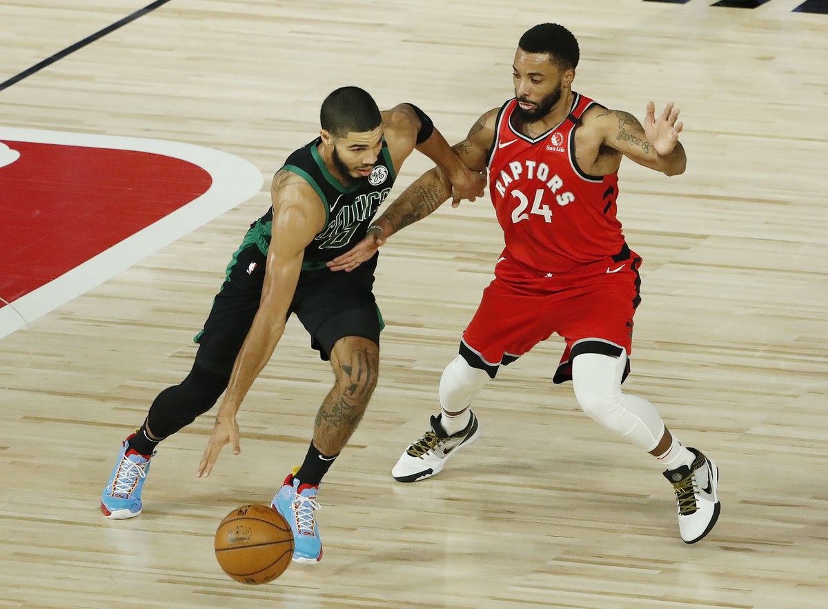 Jayson Tatum i Norman Powell