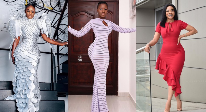 Queens of Instagram in 2019, Nana Akua Addo, Fella Makafui and Serwaa Amihere