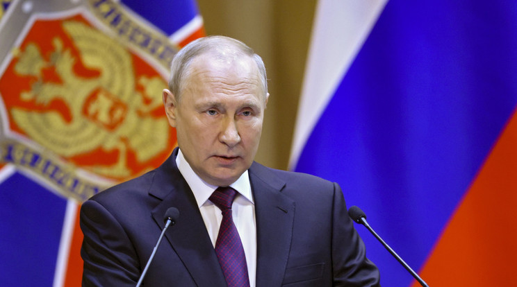 Valgyimir Putyin nem áll majd meg Ukrajnánál?/Fotó: MTI/AP/Pool/Kreml/Gavriil Grigorov 