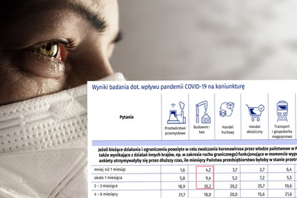 Połowa restauracji, hoteli i firm budowlanych przetrwa tylko do trzech miesięcy. Badania GUS