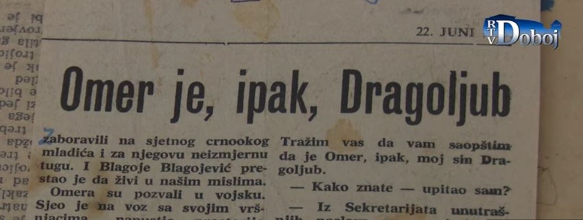 Omer je ipak Dragoljub