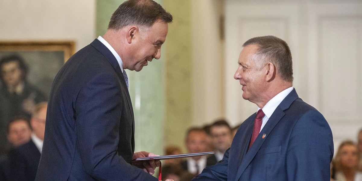 Andrzej Duda, Marian Banaś