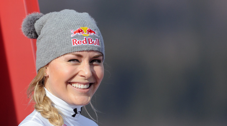 Lindsey Vonn ledobta ruháit/Fotó: AFP