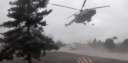 Sowiecki helikopter, ostrzał i ucieczka jak z filmu o Bondzie. Tak współtwórca pułku Azow wydostał się z Mariupola