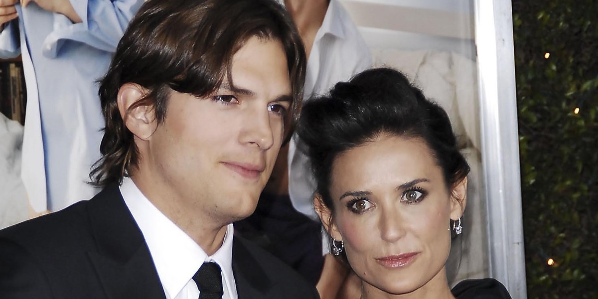 Demi Moore i Ashton Kutcher