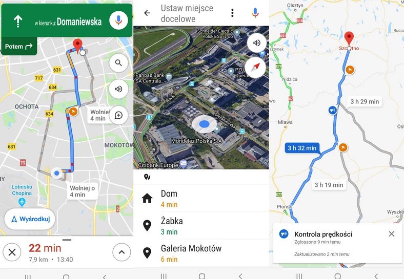 Mapy Google - obsługa programu jest bardzo intuicyjna