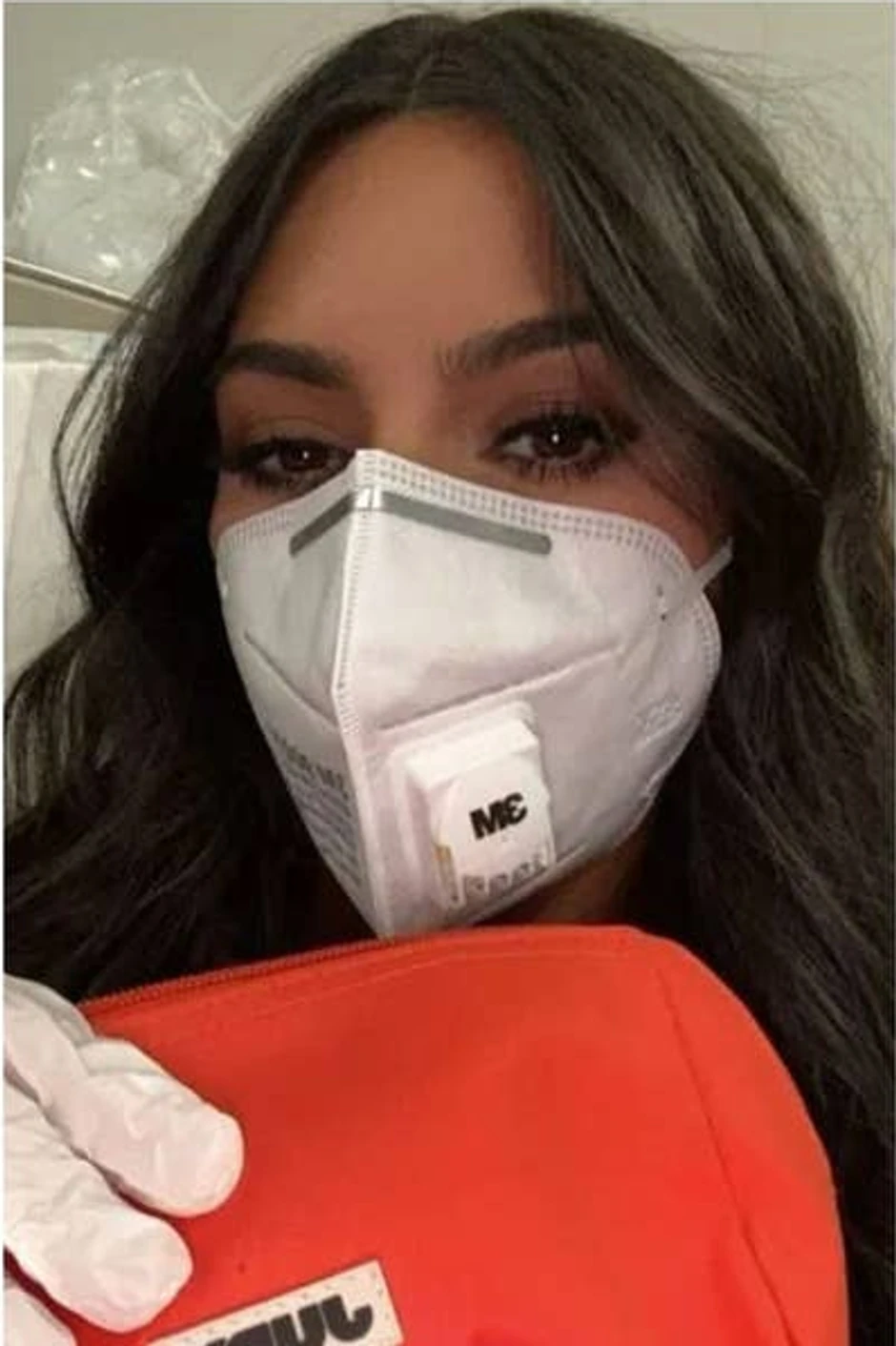 Kim Kardasian Printskrin Instagram