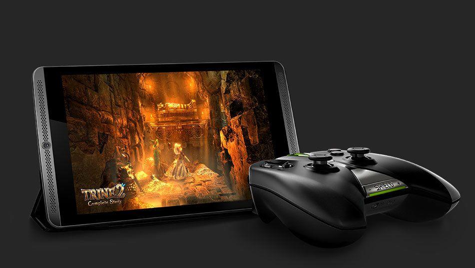 Nvidia Shield Tablet spolu s bezdrôtovým herným