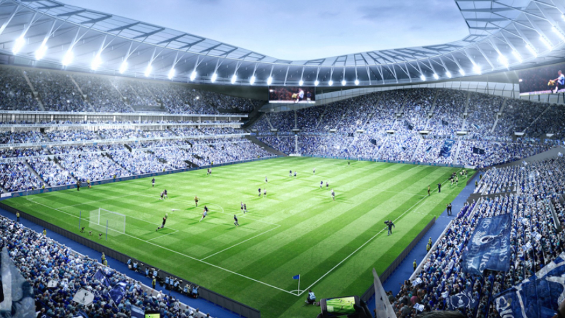Neues Stadion von Tottenham hat größte Bar und zwei Spielfelder Noizz