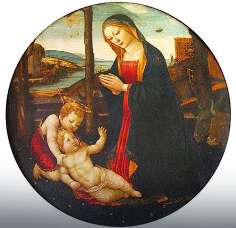 Madona i dete sa odjčetom Sv. Jovana