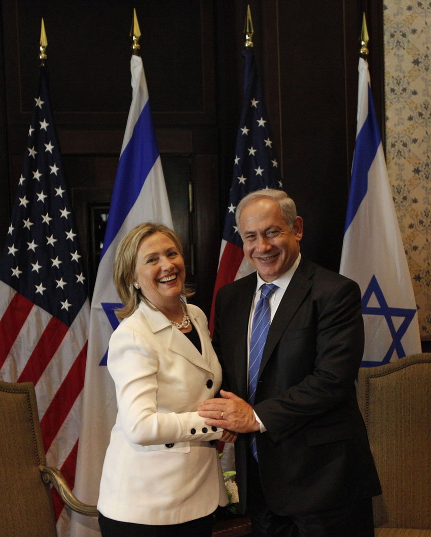 Hilari Klinton i Benjamin Netanjahu