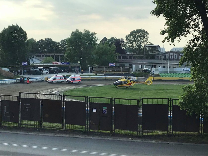 Wypadek na treningu żużlowym w Opolu