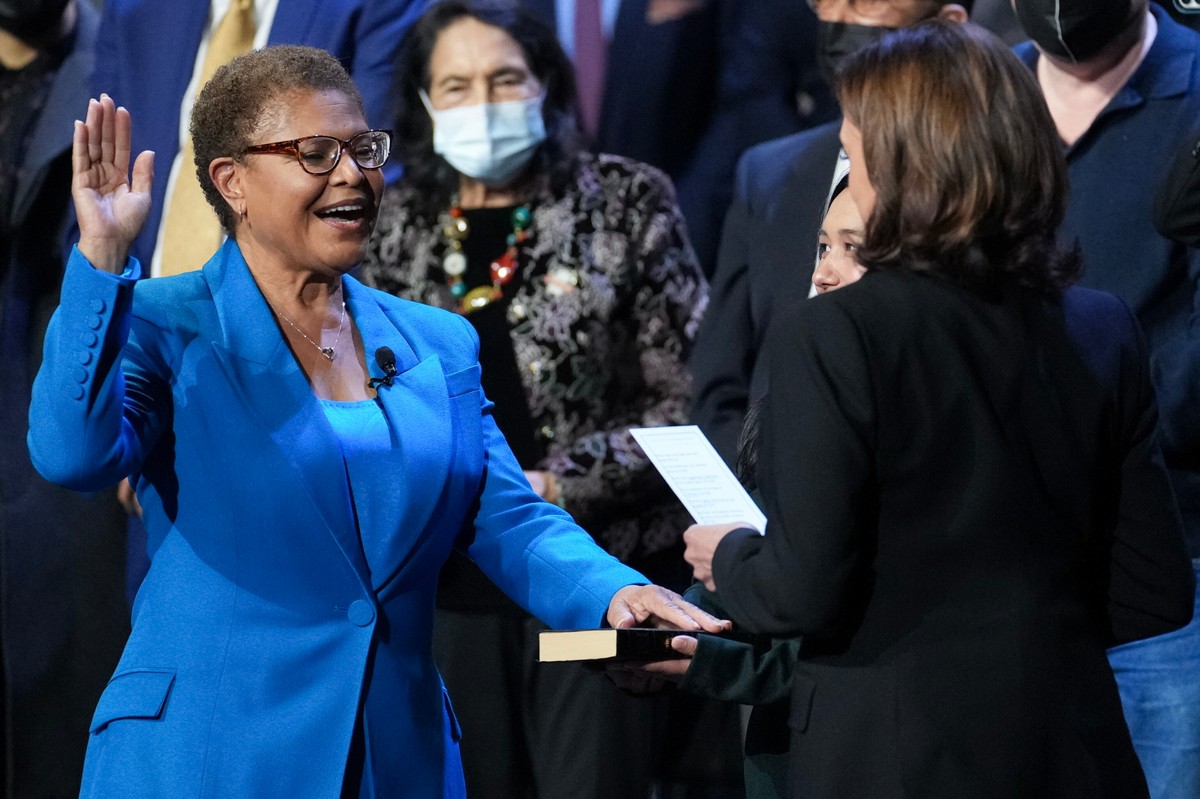 Karen Bass i Kamala Harris