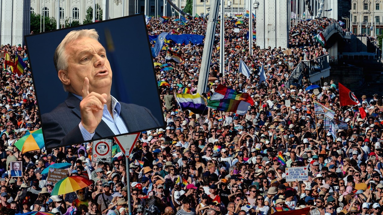 Rekordowa frekwencja na zakazanej paradzie równości w Budapeszcie. Dla Viktora Orbana to osobista porażka. Teraz zmienia strategię