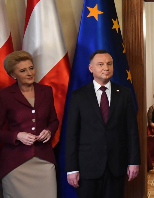 Agata Kornhauser-Duda i Andrzej Duda