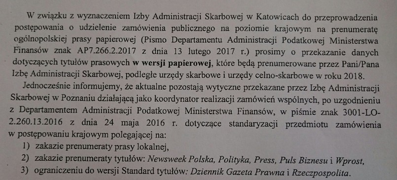 Jaką prasę można prenumerować