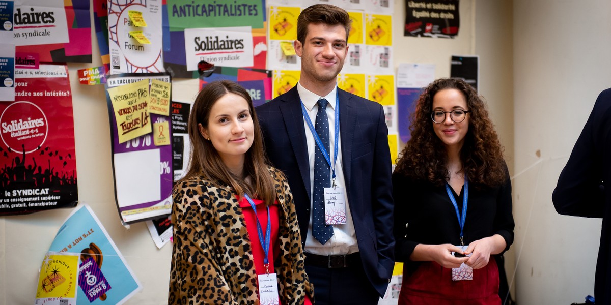 Polscy studenci zrzeszeni w Association des Polonais de Sciences Po we Francji